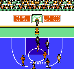 All-Pro Basketball (USA) In game screenshot